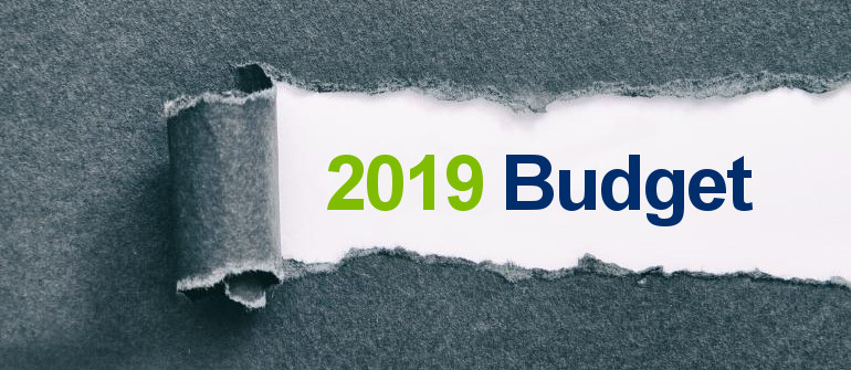 2019 budget uncovered.