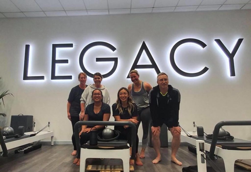 CHN Partners and the team support and are able to give back to their community. CHN Partners in this image supported their local pilates business at Legacy Croydon.
